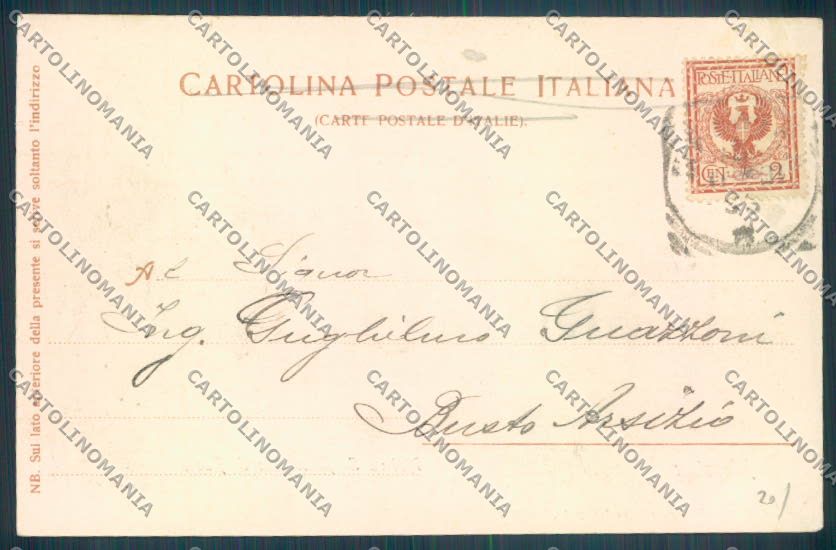 Messina Città Tram cartolina ZB9504 – retro
