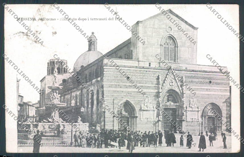 Messina Città Duomo cartolina ZB9507 – fronte