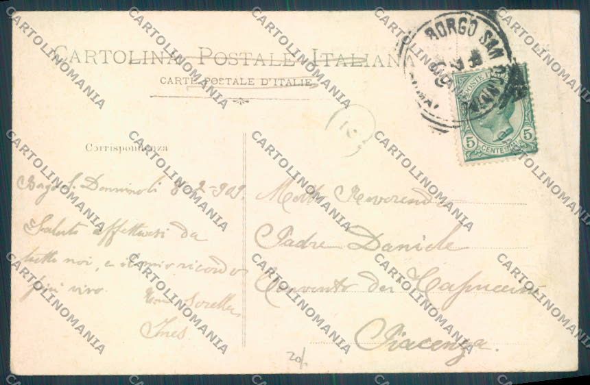 Messina Città Duomo cartolina ZB9507 – retro