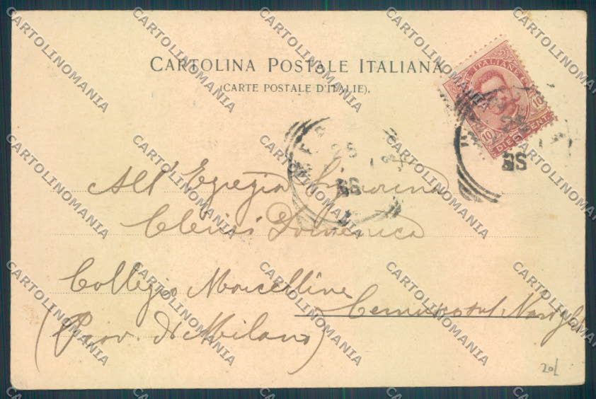 Messina Città Corso Garibaldi cartolina ZB9508 – retro