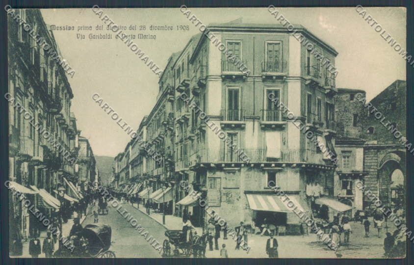 Messina Città Corso Garibaldi cartolina ZB9514 – fronte