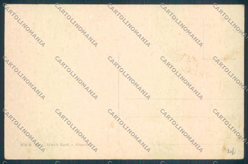 Messina Città Mercato cartolina ZB9515 – retro