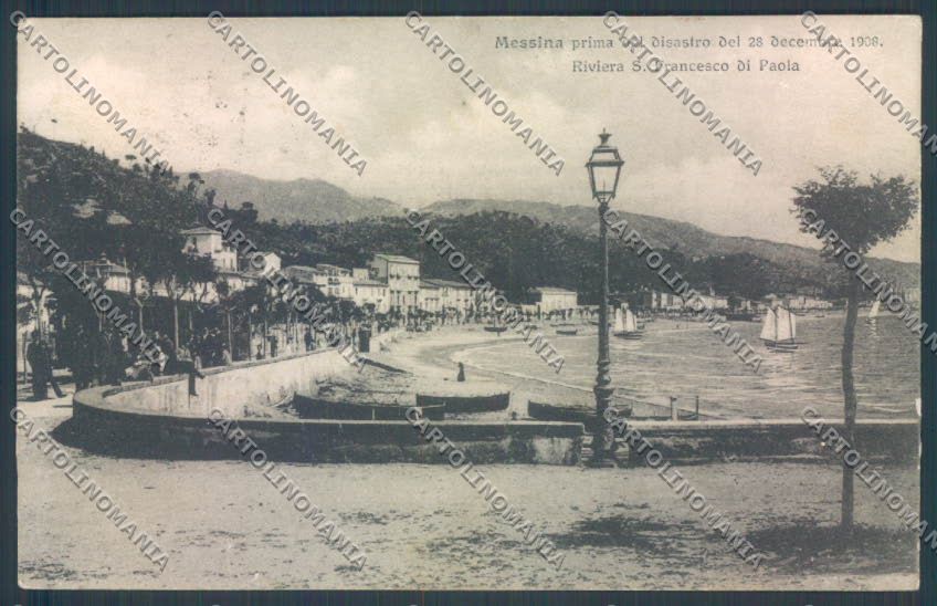 Messina Città Tram cartolina ZB9517 – fronte