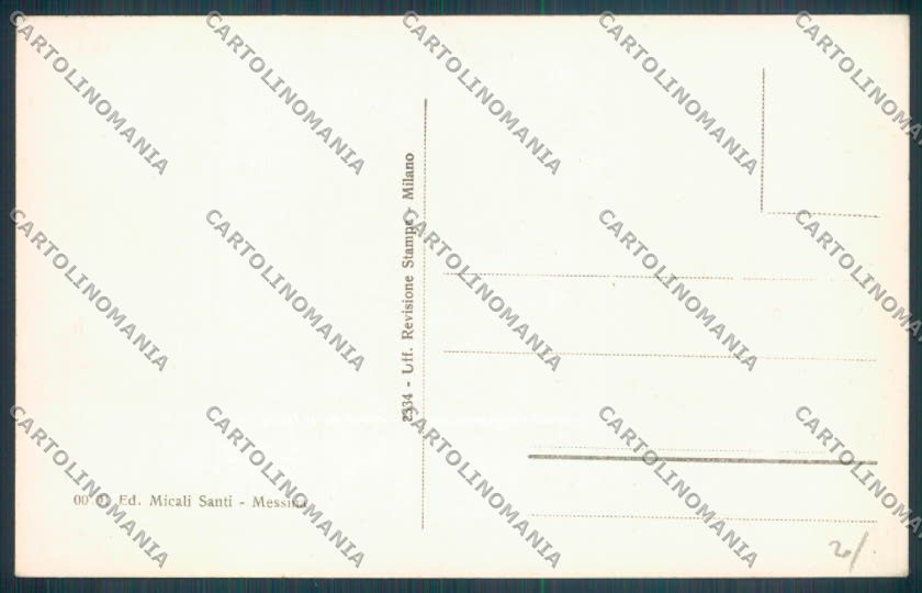 Messina Città Camera Commercio cartolina ZB9518 – retro