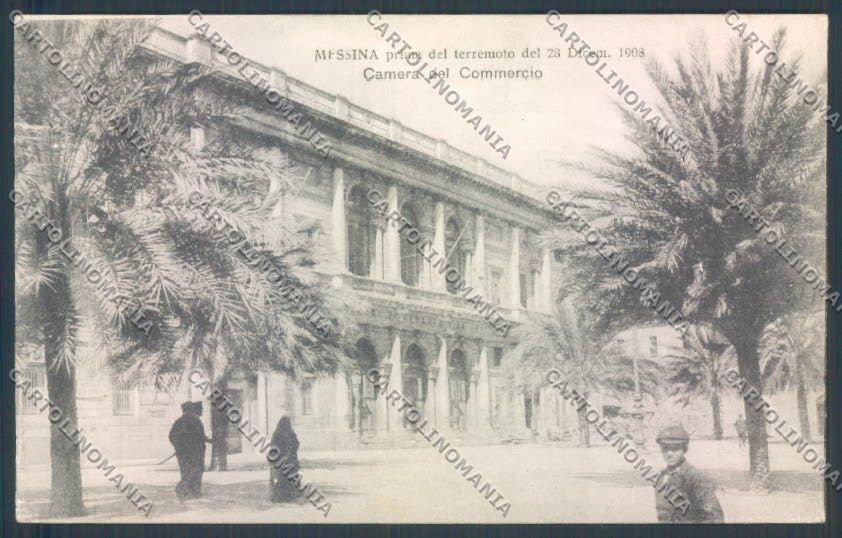 Messina Città Camera Commercio cartolina ZB9520 – fronte