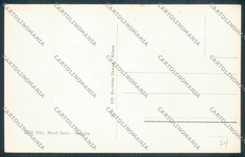 Messina Città cartolina ZB9521 – retro
