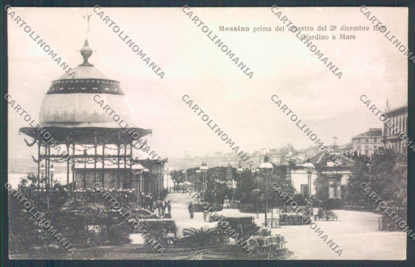 Messina Città ABRASA cartolina ZB9525 – fronte