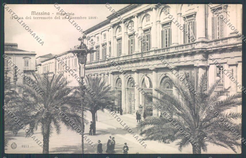 Messina Città Municipio cartolina ZB9527 – fronte