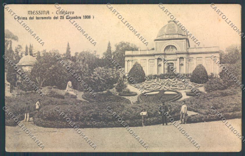 Messina Città Cimitero cartolina ZB9528 – fronte