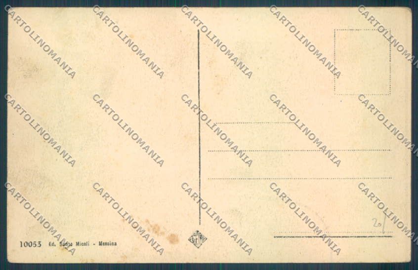 Messina Città Cimitero cartolina ZB9528 – retro