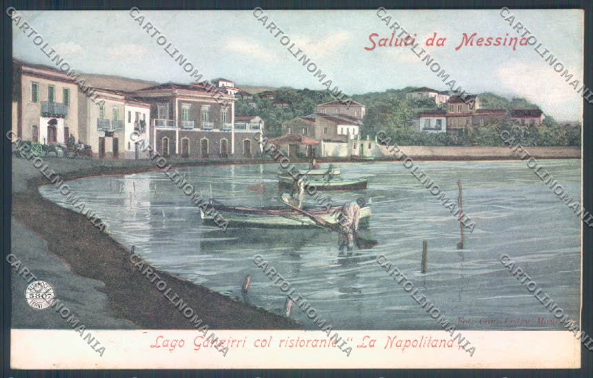 Messina Città Lago Ganzirri Alterocca cartolina ZB9531 – fronte