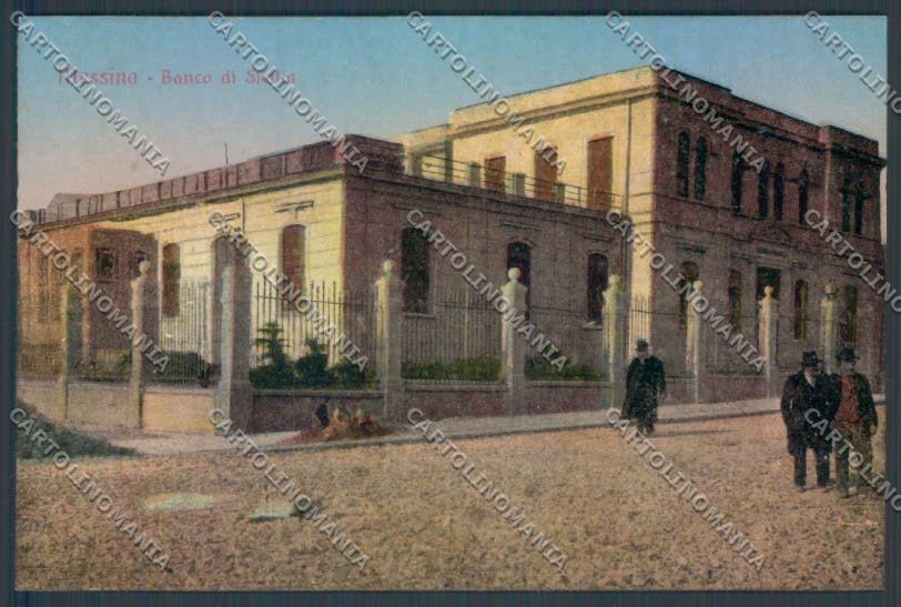 Messina Città Banca cartolina ZB9536 – fronte