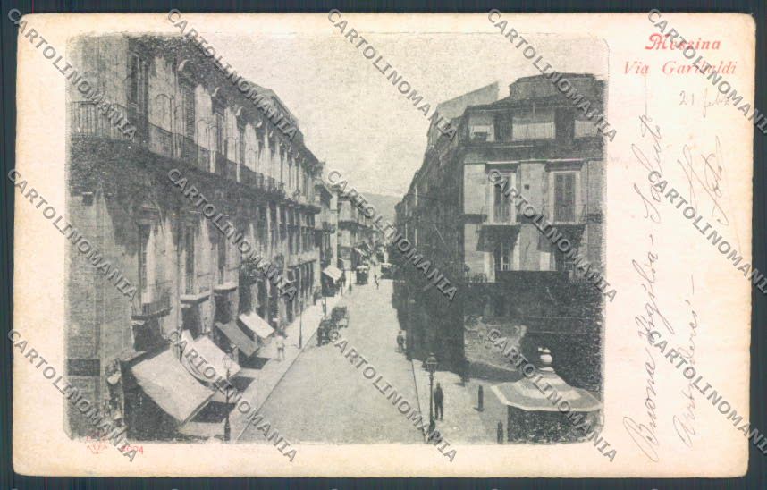 Messina Città Corso Garibaldi cartolina ZB9548 – fronte