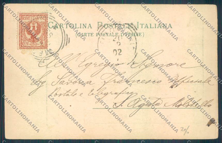 Messina Città Corso Garibaldi cartolina ZB9548 – retro