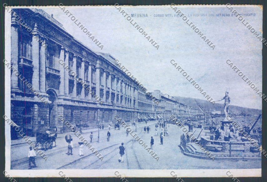 Messina Città Corso Vittorio Emanuele cartolina ZB9553 – fronte