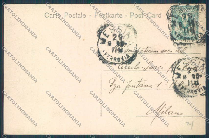 Messina Città Saluti da Alterocca cartolina ZB9557 – retro