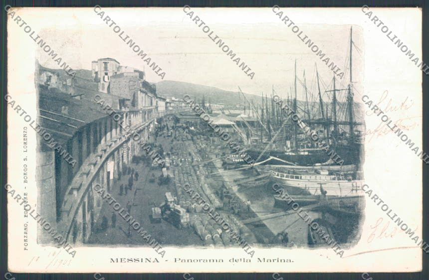 Messina Città cartolina ZB9561 – fronte