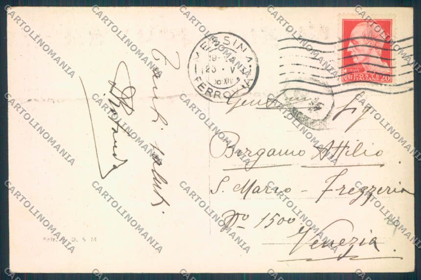Messina Città cartolina ZB9573 – retro
