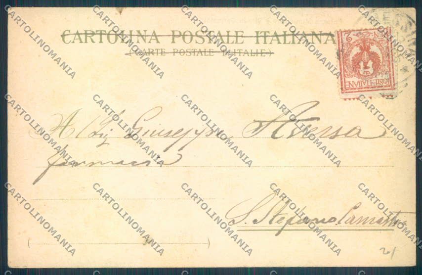 Messina Città Municipio cartolina ZB9576 – retro