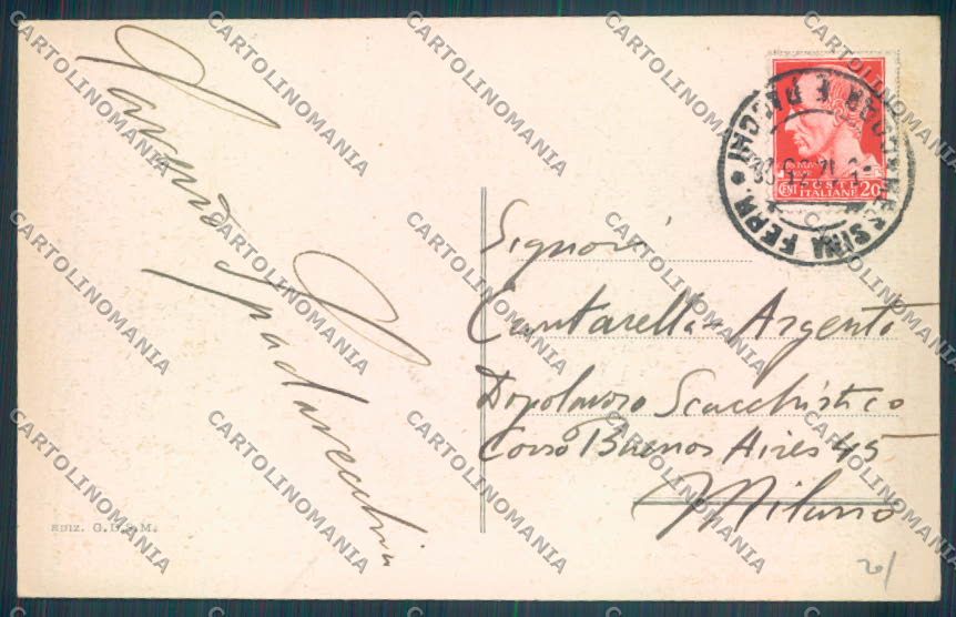 Messina Città Palazzo Giustizia cartolina ZB9577 – retro
