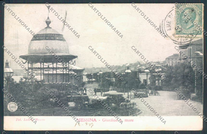 Messina Città Giardino Alterocca cartolina ZB9585 – fronte
