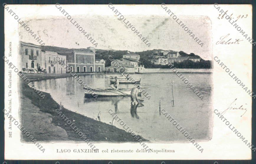 Messina Città Lago Ganzirri cartolina ZB9604 – fronte