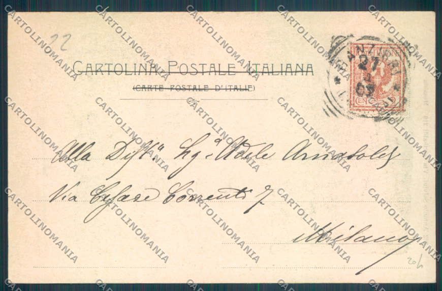 Messina Città Lago Ganzirri cartolina ZB9604 – retro