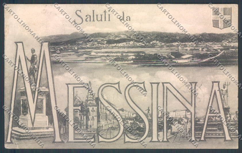 Messina Città Saluti da PIEGHINA cartolina ZB9605 – fronte