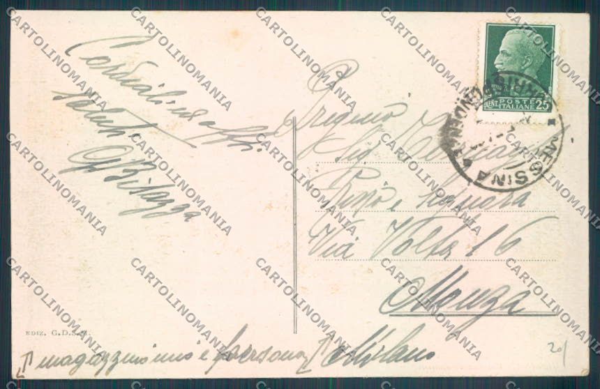 Messina Città Via Battisti cartolina ZB9606 – retro