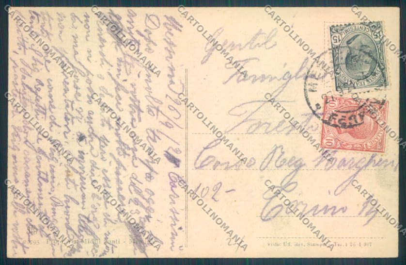 Messina Città Porto cartolina ZB9609 – retro