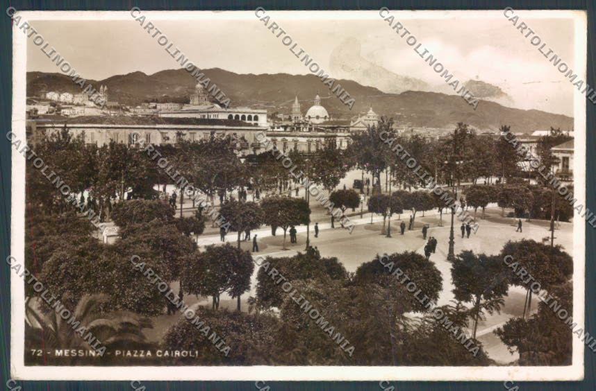 Messina Città PIEGA Foto cartolina ZB9620 – fronte