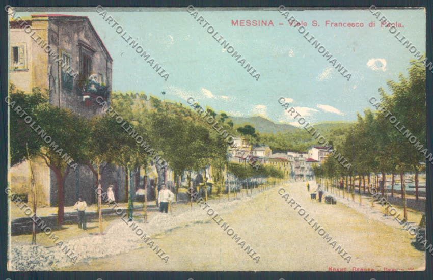 Messina Città cartolina ZB9636 – fronte