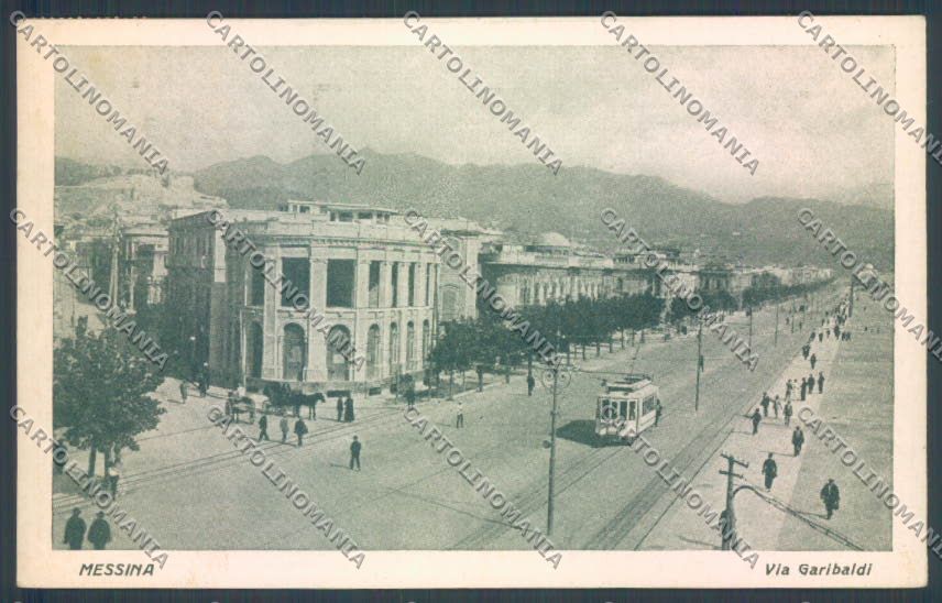 Messina Città cartolina ZB9648 – fronte