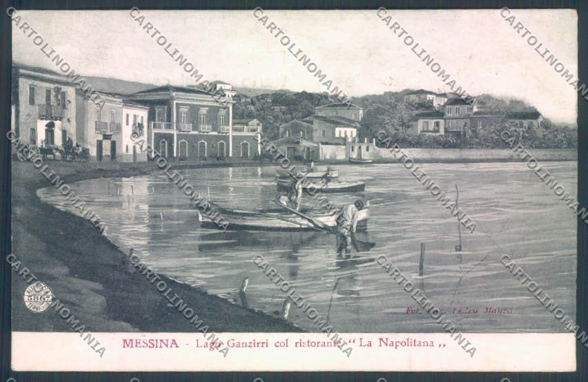 Messina Città Lago Ganzirri Alterocca cartolina ZB9654 – fronte