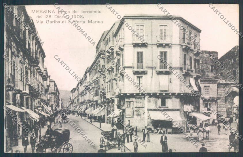 Messina Città Porta Marina cartolina ZB9661 – fronte