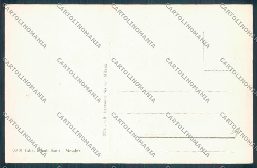 Messina Città Porta Marina cartolina ZB9661 – retro
