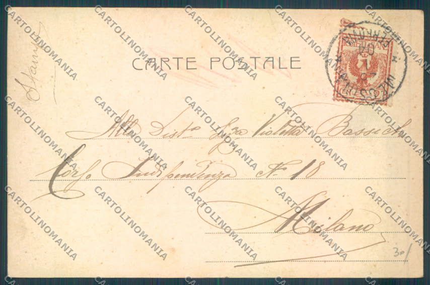 Messina Città Saluti da Alterocca cartolina ZB9668 – retro