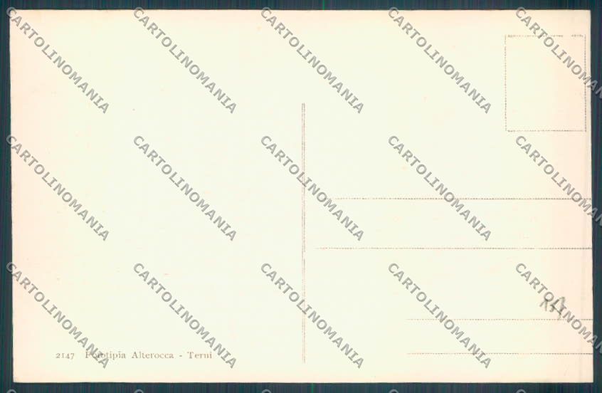 Messina Terremoto Città Alterocca cartolina ZB9674 – retro