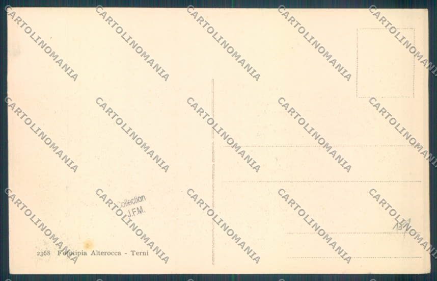 Messina Terremoto Città Via Cardines Alterocca cartolina ZB9677 – retro