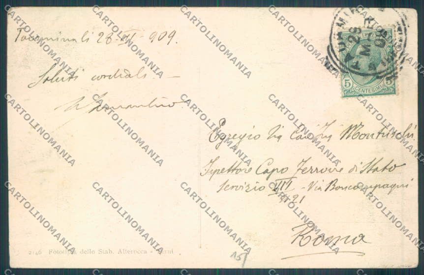 Messina Terremoto Città cartolina ZB9717 – retro