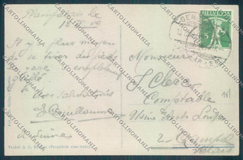 Messina Terremoto Città foto cartolina ZB9741 – retro