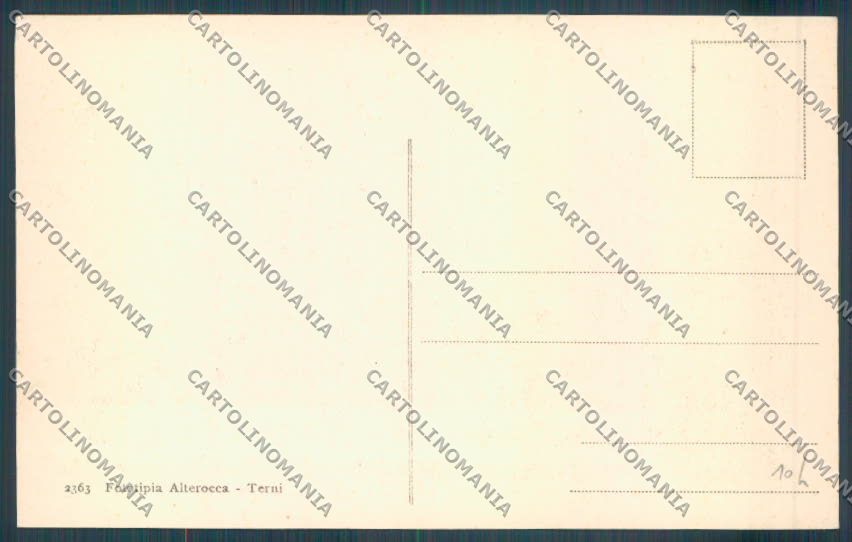 Messina Terremoto Città San Giovanni Alterocca cartolina ZB9754 – retro