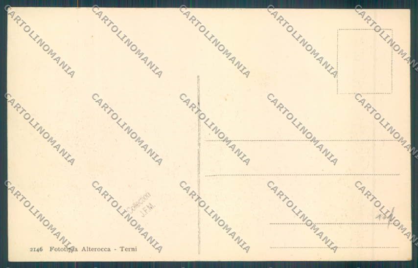 Messina Terremoto Città Via San Liberale Alterocca cartolina ZB9761 – retro