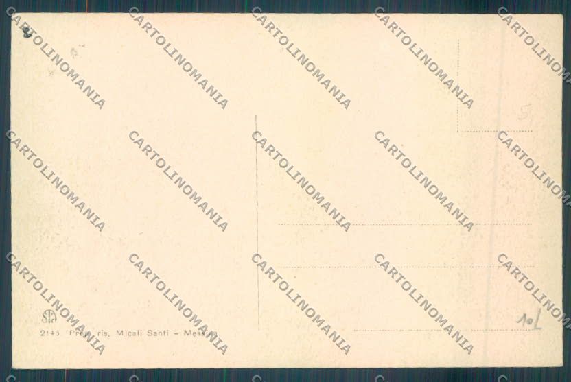 Messina Terremoto Città Via San Liberale cartolina ZB9763 – retro
