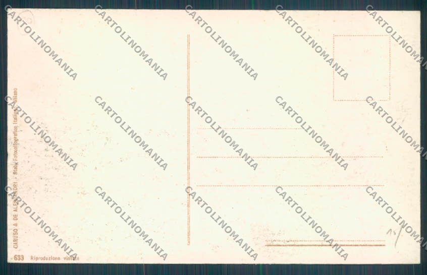 Messina Terremoto Città Porto cartolina ZB9770 – retro