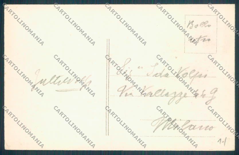 Messina Terremoto Città Via Cardines cartolina ZB9789 – retro