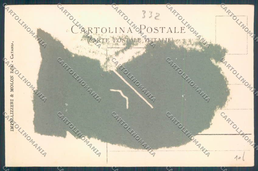Messina Terremoto Città Piazza Marina COLLA cartolina ZB9799 – retro