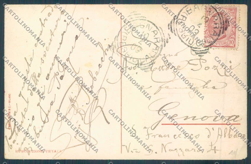 Messina Terremoto Città Corso Vittorio Emanuele cartolina ZB9819 – retro