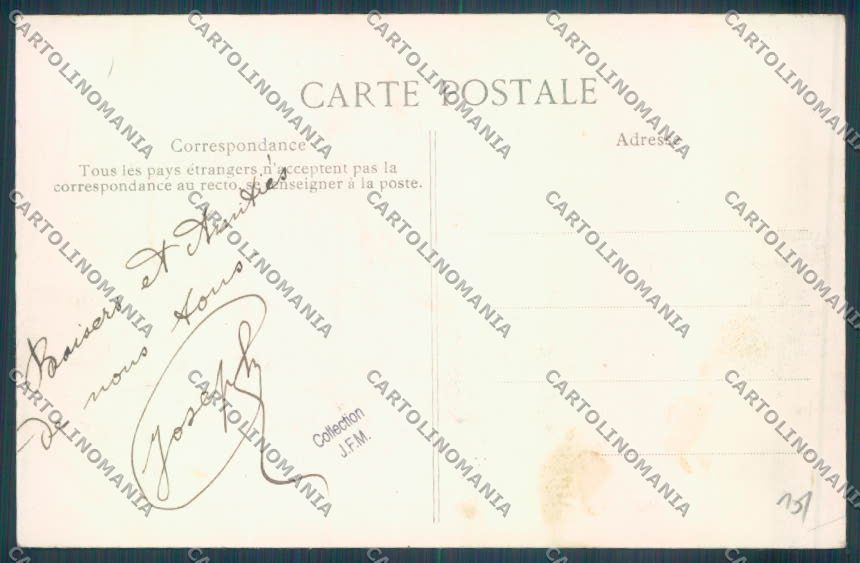 Messina Terremoto Città Palazzo Marina cartolina ZB9840 – retro