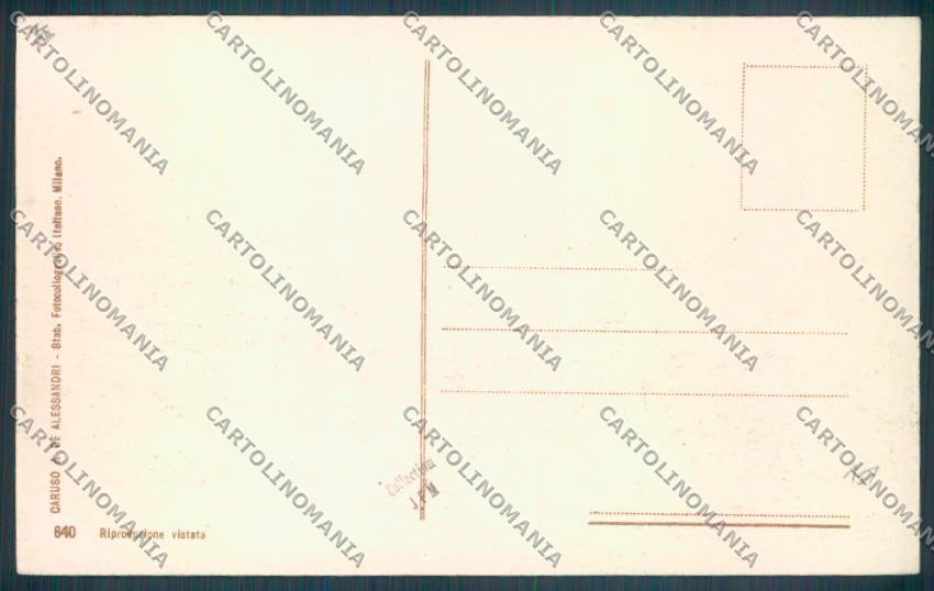 Messina Terremoto Città Municipio cartolina ZB9848 – retro